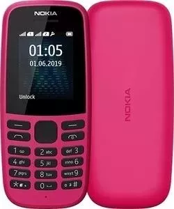 Мобильный телефон NOKIA ный 105 DS 2019 (TA-1174) pink