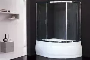Шторка для ванны Royal Bath Alpine 150x170 прозрачная, хром (RB170ALP-T-CH)