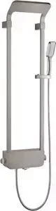 Душевая панель Black&White Wind с верхним и ручным душем Brushed Nickel (1040W0)
