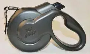 Рулетка Fida Ranger Styleash XS шнур 3м черная для собак до 12кг