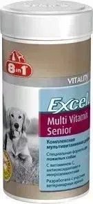 Мультивитамины 8in1 Excel Multi Vitamin Senior для пожилых собак 70таб