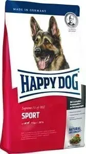 Сухой корм Happy Dog Supreme Fit Well Sport 11kg+ с мясом птицы облегченный для активных собак средних и крупных пород 15кг (60030)