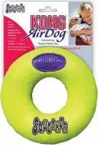 Игрушка KONG Air Squeaker Donut Medium "Кольцо" среднее 12см для собак