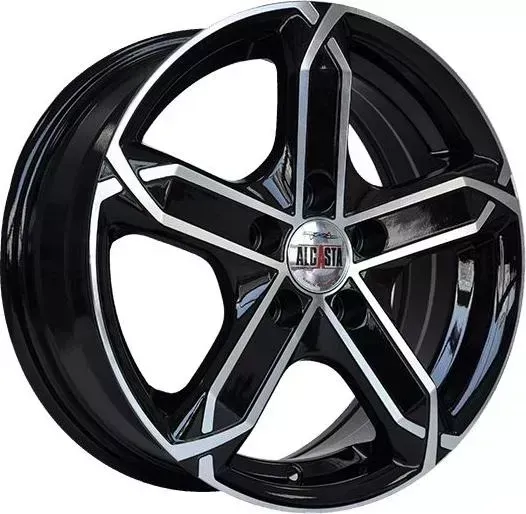 Диск автомобильный ALCASTA M19 6X15/5X100 ET43 D57.1 BKF