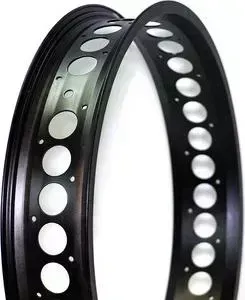 Колесо NANDUN обод MX-80S 20x36H,80mm (Fatbike) черный с отверстиями
