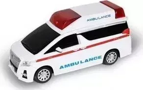 Радиоуправляемая машина MX Toyota Alphard Скорая помощь (с мигалками) 1/24 - 25003