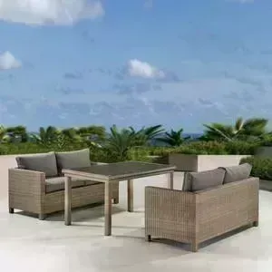 Комплект Afina garden плетеной мебели T256B/S59B-W65 light brown