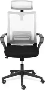 Кресло офисное TetChair Mesh-4HR ткань черный/серый