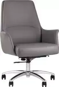Кресло офисное TopChairs Viking серое B025 DL001-22