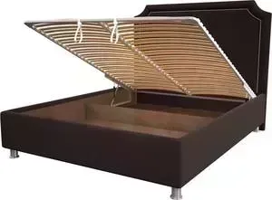 Кровать OrthoSleep Федерика chocolate механизм и ящик 90x200