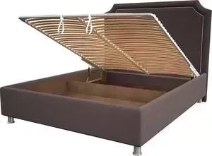 Кровать OrthoSleep Федерика mocco механизм и ящик 200x200
