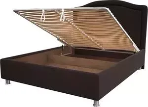 Кровать OrthoSleep Калифорния chocolate механизм и ящик 80x200