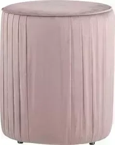 Пуф Stool Group Мира малый вельвет пыльно-розовый Emera SLIM HLR-28