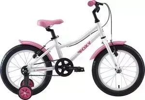 Велосипед STARK 20 Foxy 16 Girl белый/розовый 16"