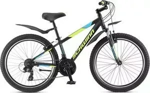 Велосипед Schwinn Breaker 24 (2020), 21 скорость, колёса 24, цвет чёрный