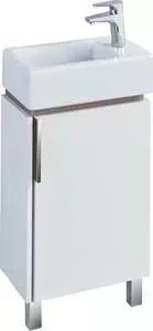 Тумба с раковиной АКВАТОН с Бэлла 45 белая джарра (1A221501BBAZ0, 1WH301972)