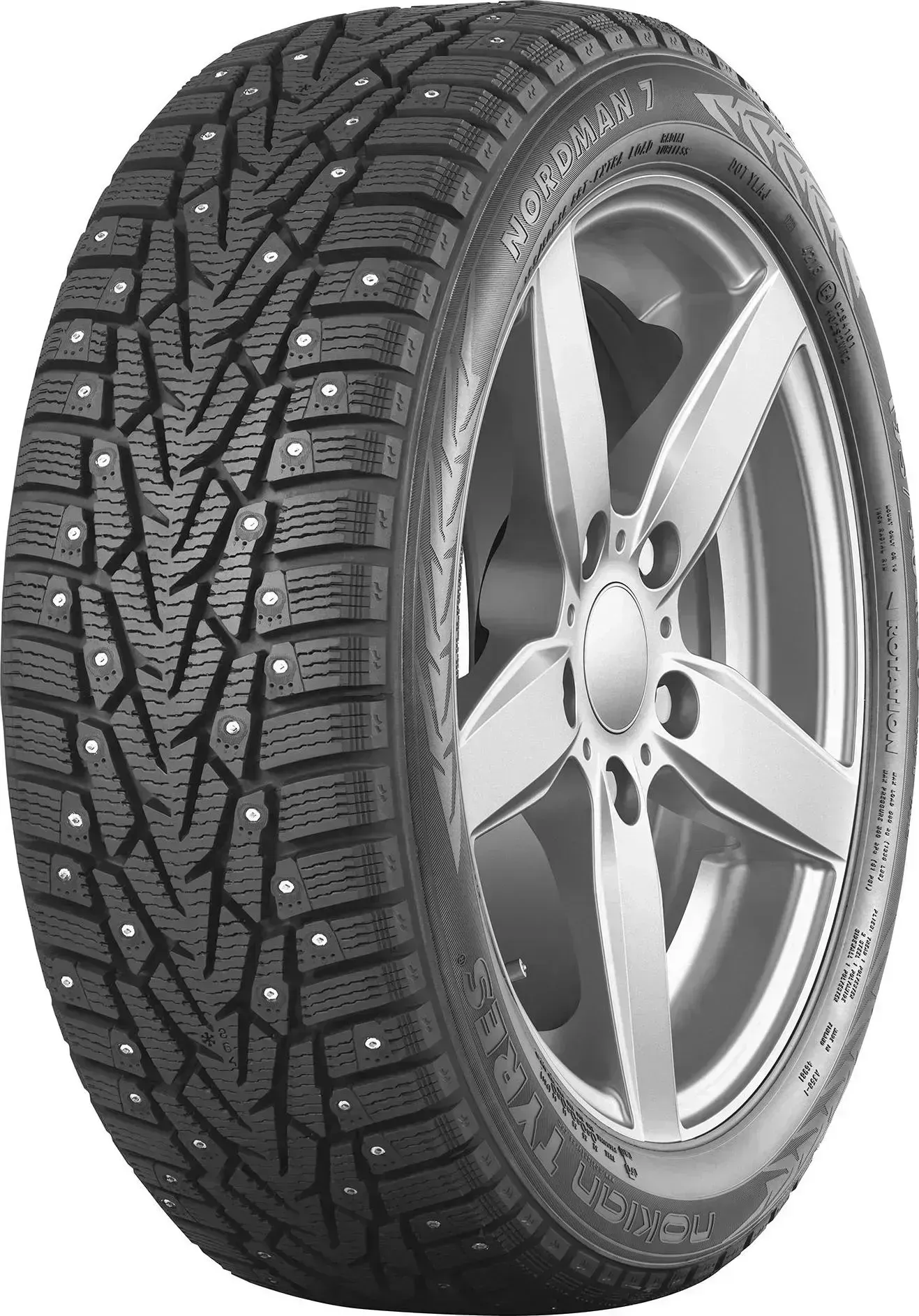 Шина NORDMAN 7 NOKIAN 195/55R16 91T XL шип*(201 )