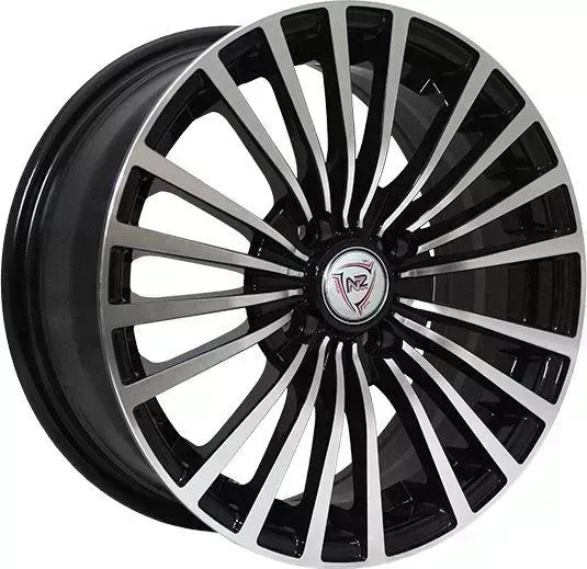 Диск автомобильный РаспродажаУценка 1021 NZ 6.5X15/4X98 ET35 D58.6 BKF*(Дефект ЛКП)