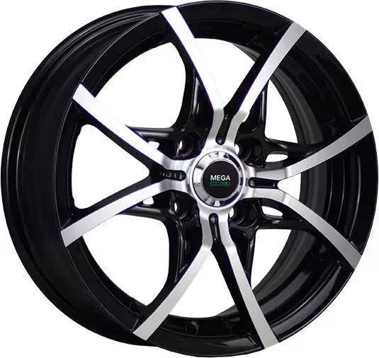 Диск автомобильный РаспродажаУценка Y5314 CROSS STREET 6.5X16/5X112 ET50 D57.1 BKF*(Дефект ЛКП)