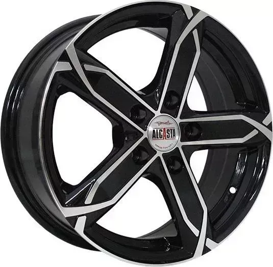 Диск автомобильный РаспродажаУценка M19 ALCASTA 6.5X16/5X114.3 ET51 D67.1 BKF*(Механические повреждения)