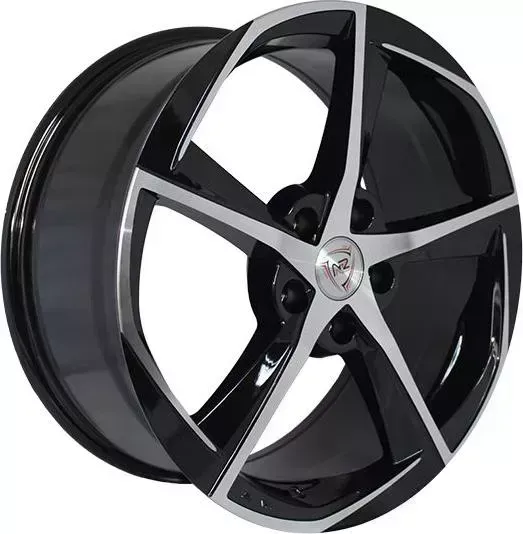 Диск автомобильный РаспродажаУценка SH654 NZ 6.5X16/4X100 ET52 D54.1 BKF*(Дефект ЛКП)