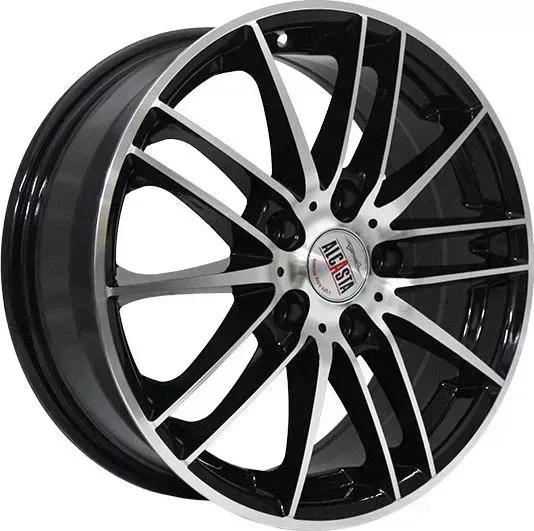 Диск автомобильный РаспродажаУценка M16 ALCASTA 6.5X16/5X112 ET42 D57.1 BKF*(Дефект литья)