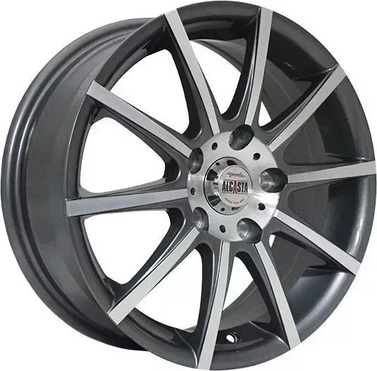 Диск автомобильный РаспродажаУценка M12 ALCASTA 6X16/5X114.3 ET50 D66.1 GMF*(Механические повреждения)