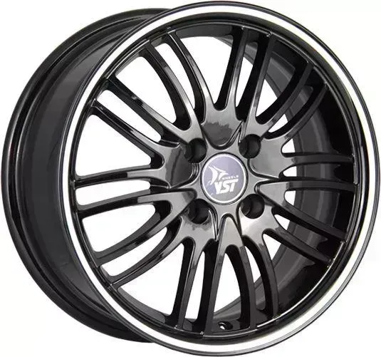 Диск автомобильный РаспродажаУценка X-18 YST 5.5X14/4X98 ET35 D58.6 BKWS*(Механические повреждения)