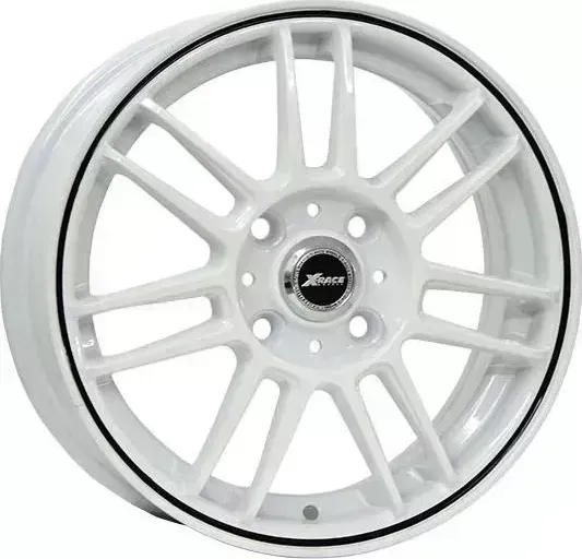 Диск автомобильный РаспродажаУценка AF-06 X-RACE 6.5X16/5X115 ET41 D70.1 W+B*(Дефект ЛКП)