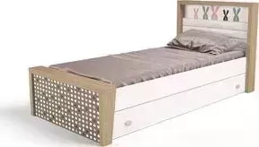 Кровать ABC-KING Mix №3 розовый 190х120