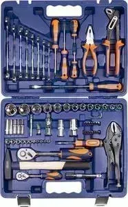 Набор инструментов HELFER инструмента 1/2"Dr и 1/4"Dr 72 предмета (HF000014)