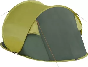 Фото №3 Палатка TREK PLANET двухместная Moment 2, быстросборная цвет- зеленый