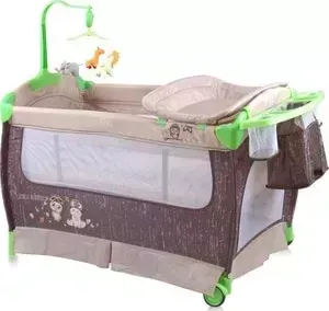 Манеж Lorelli SLEEP N DREAM Rocker Бежевый / Beige Buddies 1707