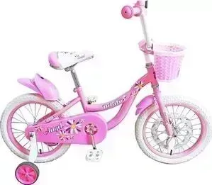 Велосипед BIBITU 14 ANGEL, розовый 14 ANGEL