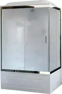 Душевая кабина Royal Bath BP 120x80x217 рифленое, левая (RB8120BP2-M-CH-L)
