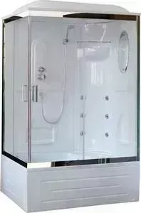 Душевая кабина Royal Bath BP 120x80x217 прозрачная, правая (RB8120BP2-T-CH-R)