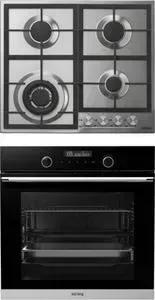 Встраиваемый комплект KORTING HG 665 CTX + OKB 8101 N STEAM