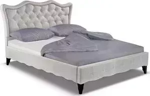 Кровать Woodville двуспальная Madlen 160х200 light beige