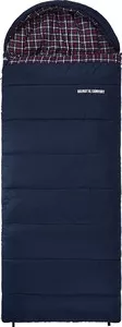 Фото №0 Спальный мешок TREK PLANET Belfast XL Comfort, широкий с фланелью, правая молния, цвет- черный