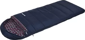 Фото №2 Спальный мешок TREK PLANET Belfast XL Comfort, широкий с фланелью, правая молния, цвет- черный