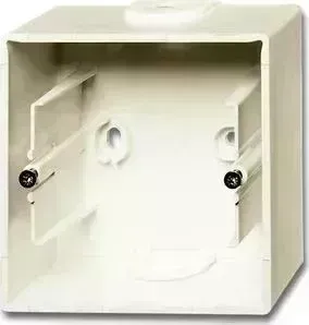Коробка ABB для накладного монтажа 1-постовая Basic55 слоновая кость