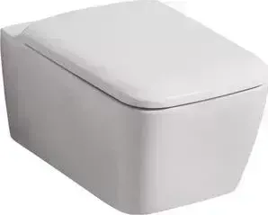Унитаз подвесной Geberit iCon Square Rimfre с сиденьем микролифт (201950000, 571910000)
