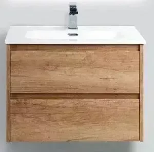 Тумба с раковиной BELBANGO с Kraft 70, Rovere Nebrasca Nature (KRAFT-700-2C-SO-RNN, BB700ETL)
