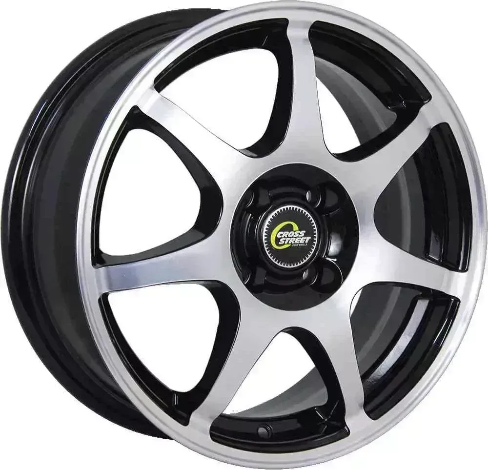 Диск автомобильный CROSS STREET СR-15 ( A1151) 6X15/4X114.3 ET40 D67.1 BKF