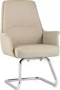 Кресло TopChairs для посетителей Viking бежевое C025 DL001-3 + C025 legs
