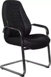 Кресло Riva Chair RCH F385 натуральная кожа черный (А8)