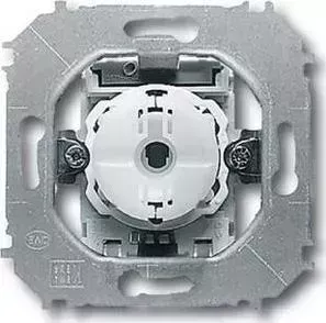 Выключатель ABB кнопочный одноклавишный Impuls 10A 250V с подсветкой N - клеммой (2CKA001413A1078)