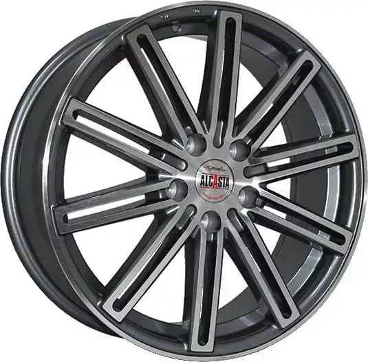 Диск автомобильный РаспродажаУценка M39 ALCASTA 7X17/5X114.3 ET46 D67.1 MGMF*(Биение)