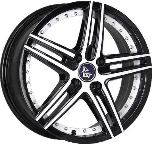 Диск автомобильный РаспродажаУценка X-1 YST 6X15/5X105 ET39 D56.6 B+W+WSI*(Механические повреждения)