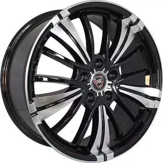 Диск автомобильный РаспродажаУценка SH649 NZ 6.5X16/5X112 ET33 D57.1 BKF*(Биение)